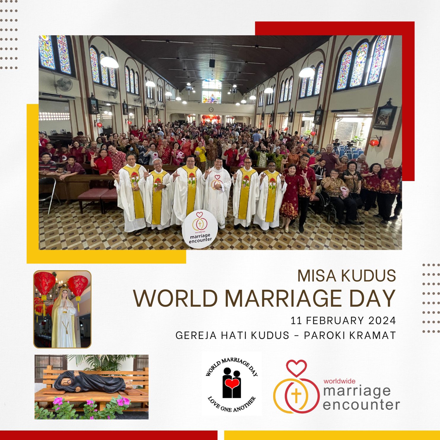 Misa World Marriage Day 2024